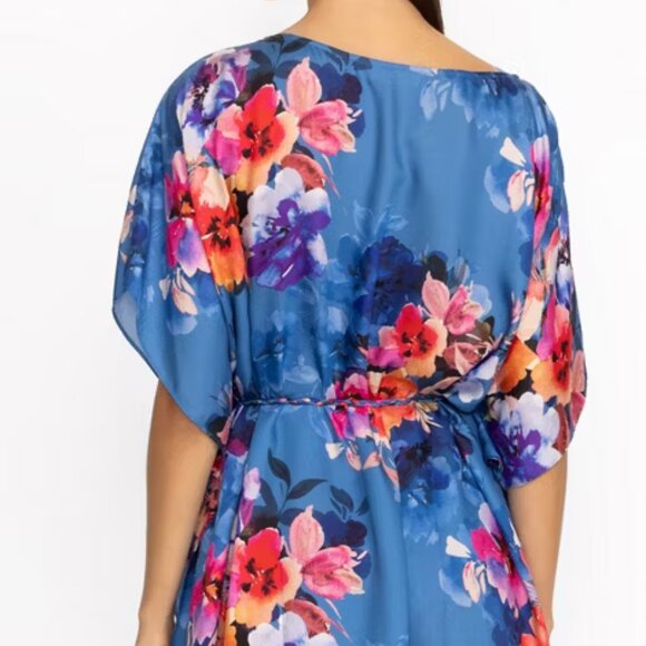 Johnny Was Womens Summer Days Dress Tunic Floral Boho Resort Cover Up - Picture 3 of 8